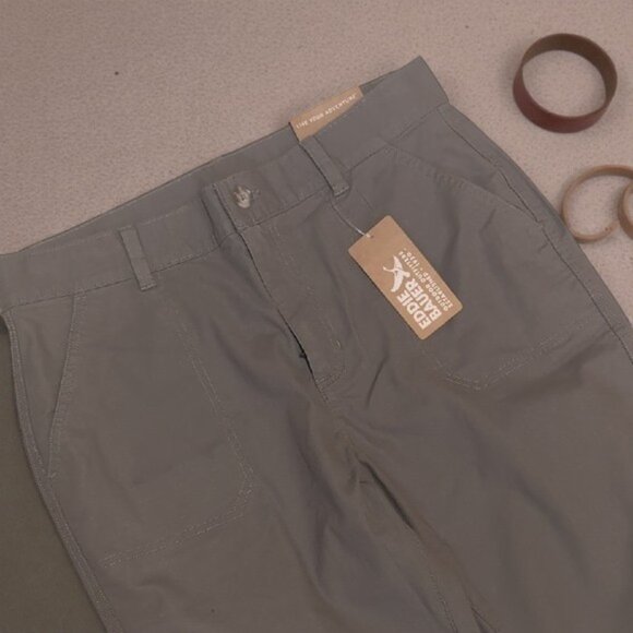 Eddie Bauer Adventure Ripstop Ankle Pants – Khaki - Picture 2 of 7